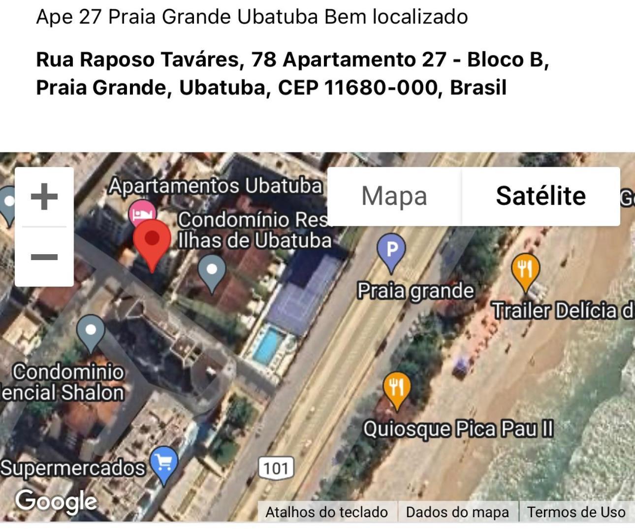 Ape 27 Praia Grande Ubatuba Bem Localizado 外观 照片